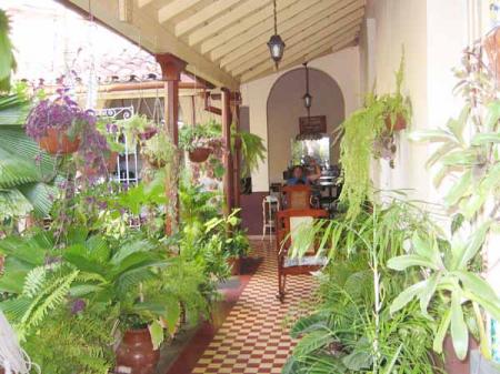 Porche en casa particular à Cuba