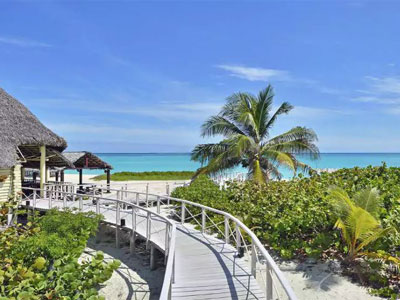 Hotel Sol cayo Santa Maria  acces plage