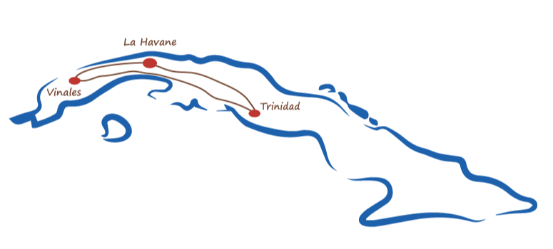 carte circuit Baroudeur "Cuba Libre"